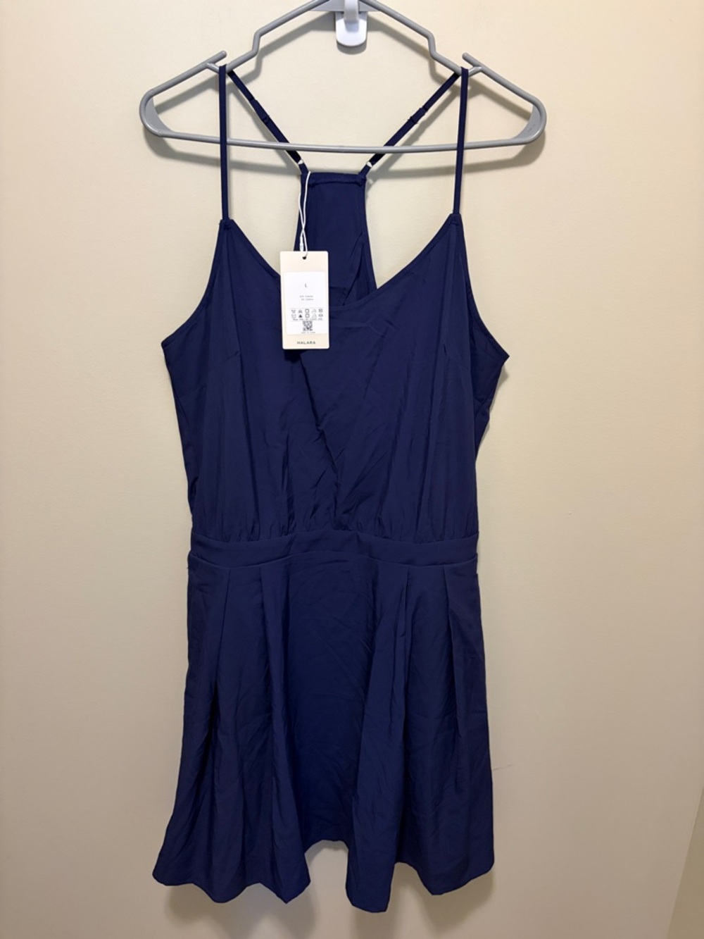 HALARA Navy Blue Girls One-Piece Dress